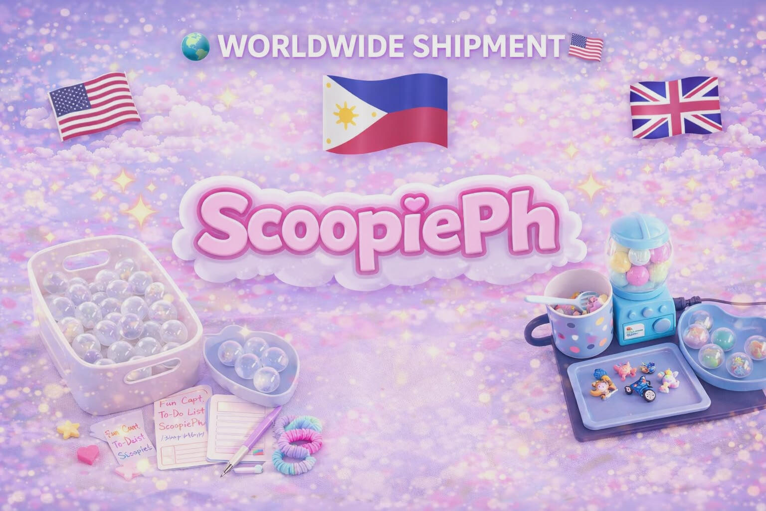 WORLDWIDE SHIPMENT NOT JUST PHILIPPINES, USA & UK!